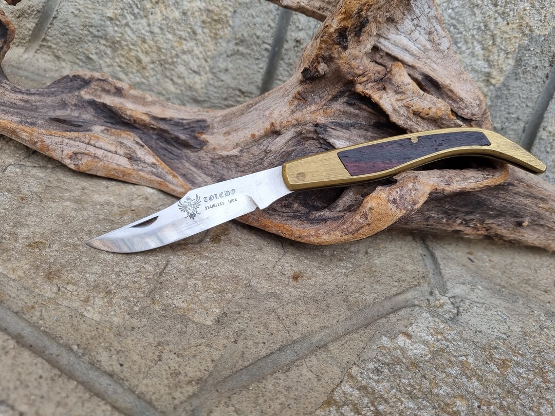 Spain Hand Made Knife Navajo Unique Spain Knife Toledo Hand Made Blade