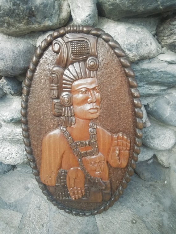 Honduras/ホンデュラス木彫りレリーフ 壁掛け ヴィンテージ置物 【公式
