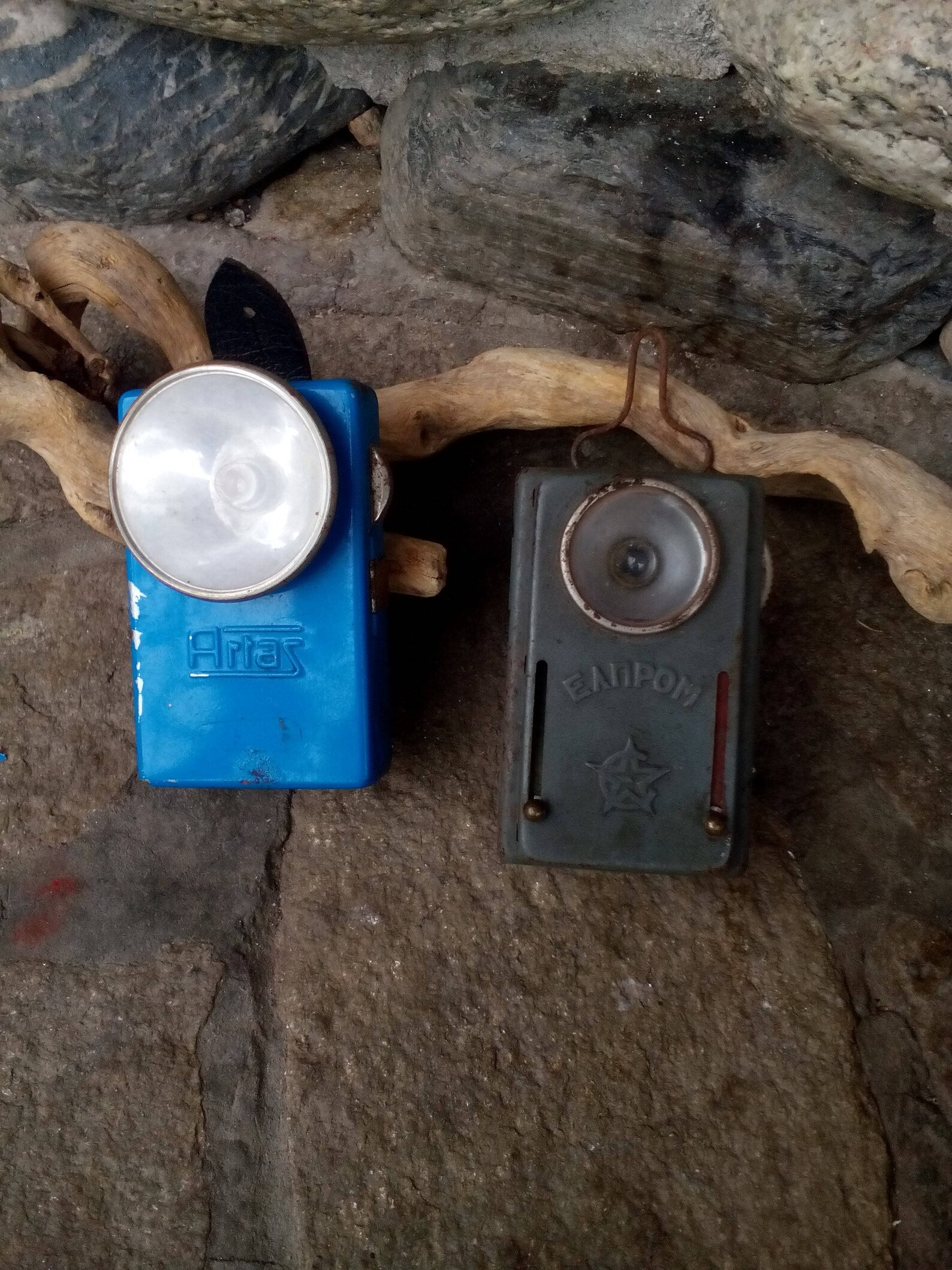 Vintage Army Signals Lanterns Old Pocket Flashlights Etsy