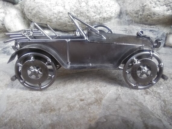 vintage metal car