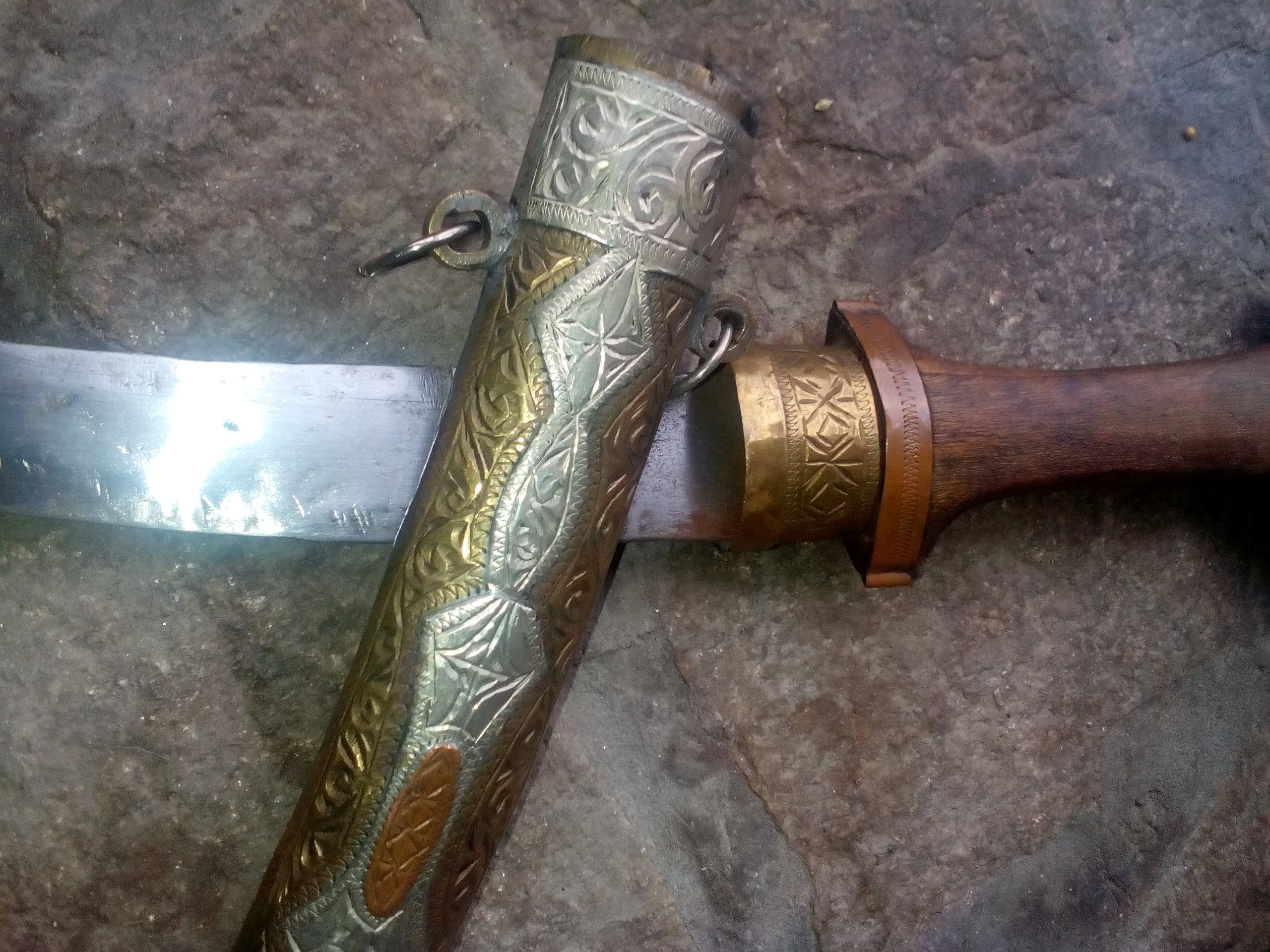 Arabic Knife arabic Innkeeper Old Knife Silver Plated Etsy