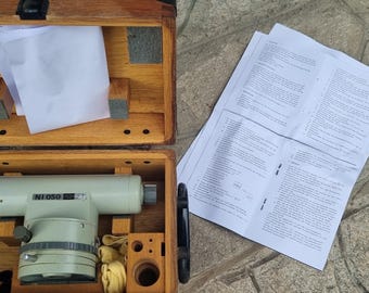 Vintage Theodolite Carl Zeiss Jena NI050 - Theodolite Vintage Theodolite Carl Zeiss Jena NI050 - Theodolite