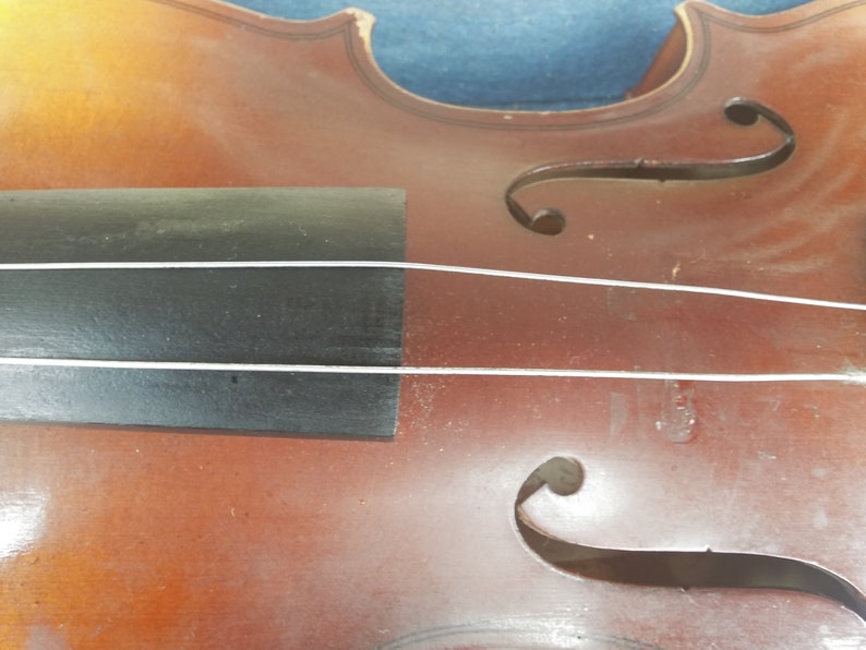 Old Violin Vintage Original Violin Made in Konig 1958 Musical