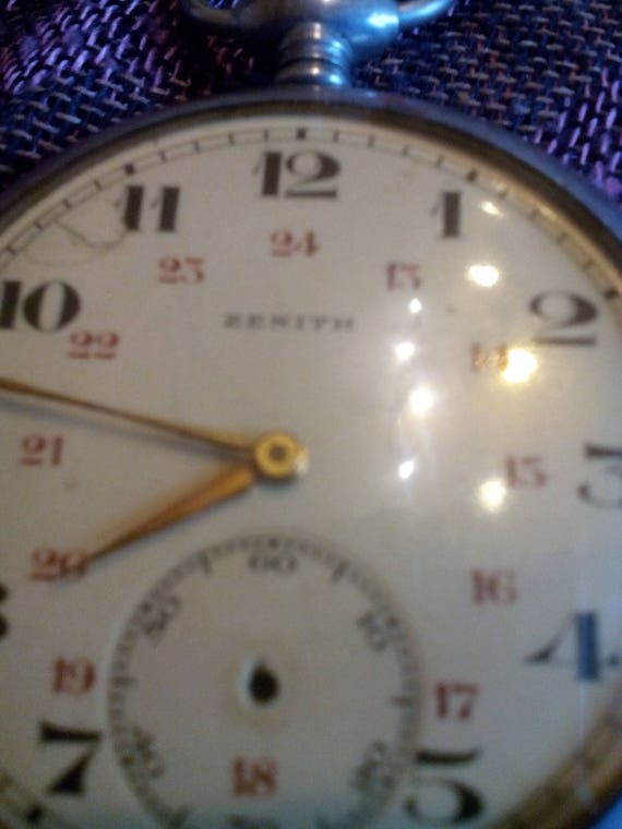Antique pocket watch -ZENITH Grand Prix 1900 -Old… - image 3