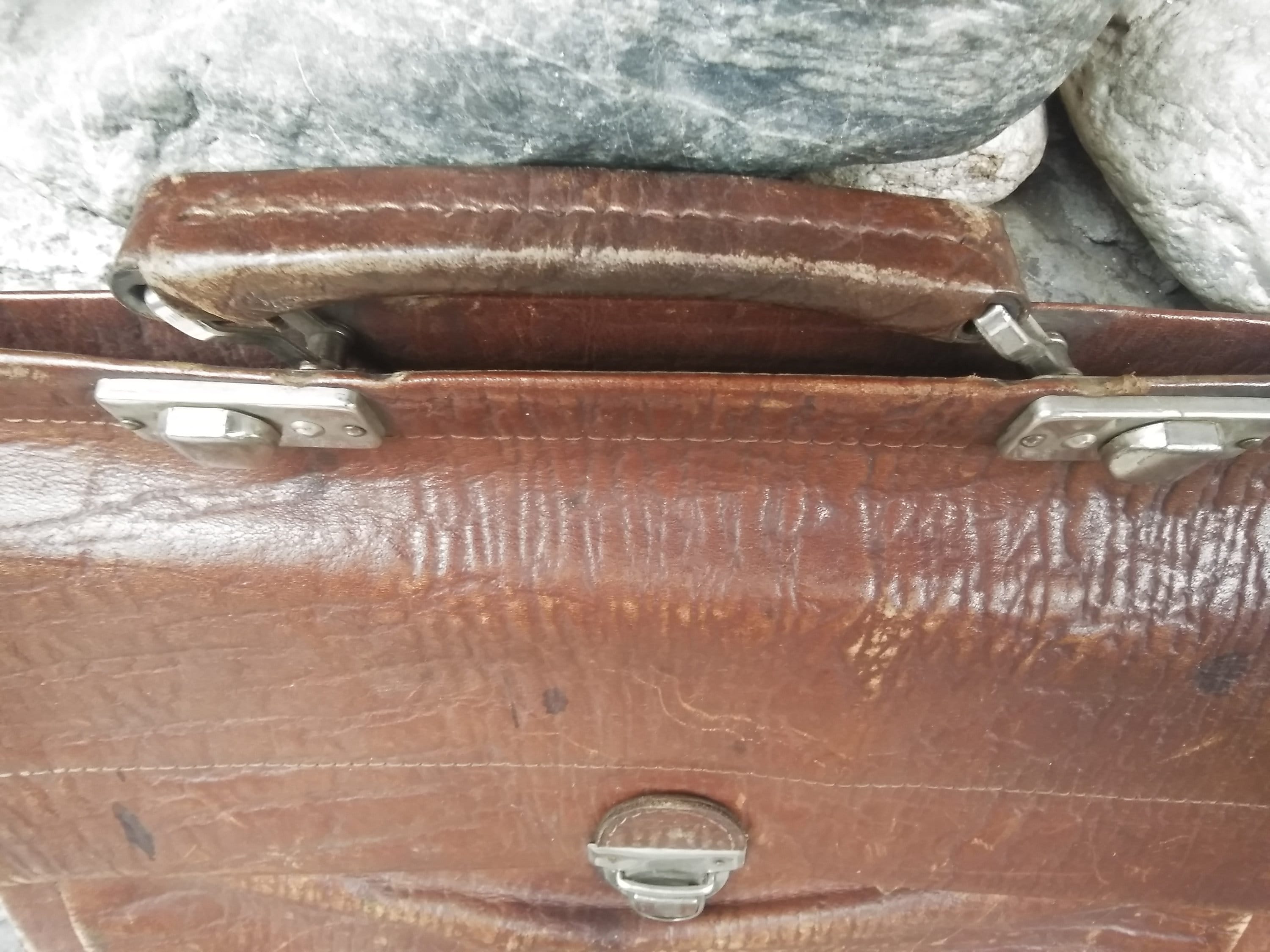 ヴィンテージ レア バッグ - 本物の古いバッグ - アンティーク  