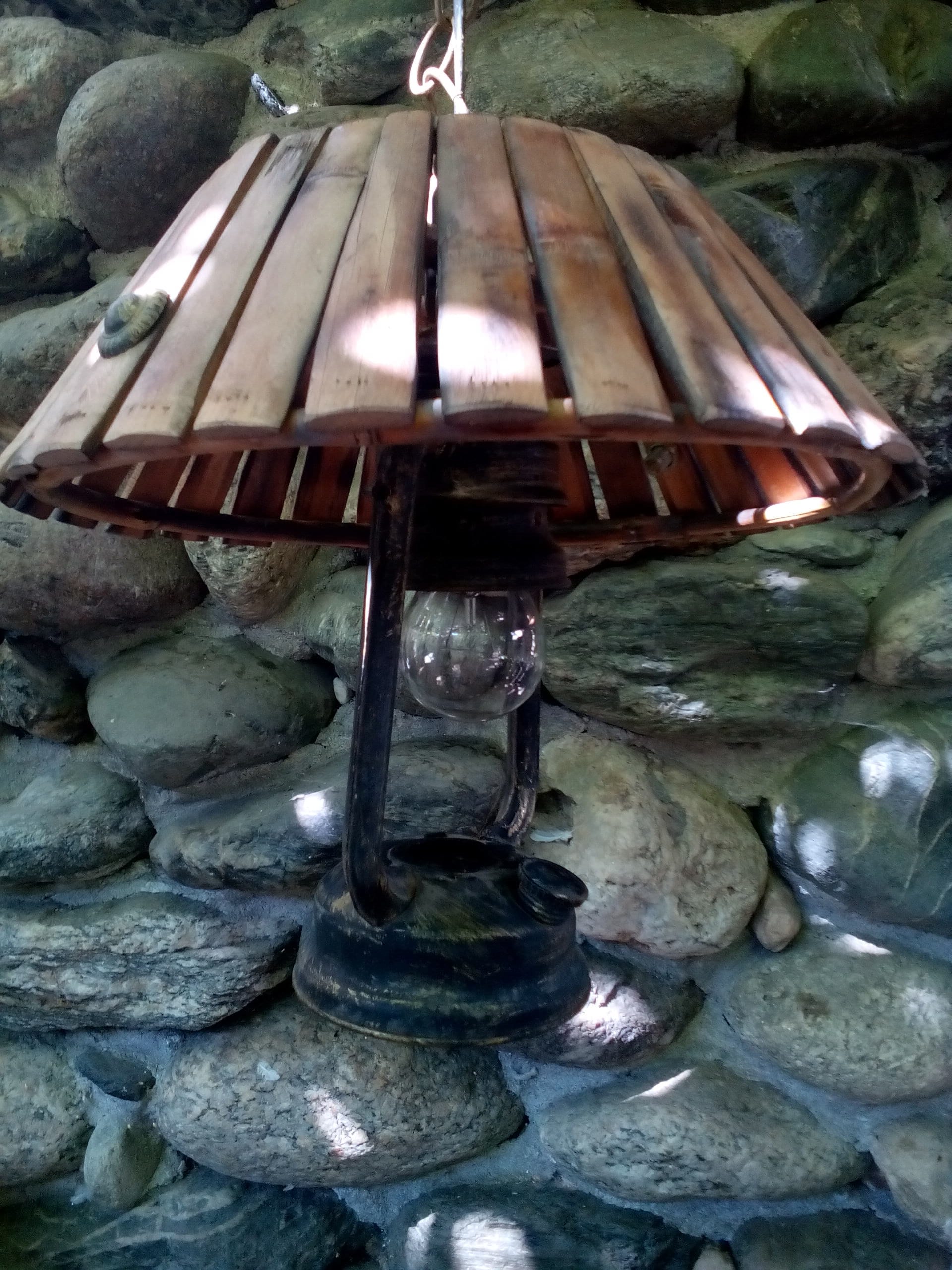 Decorative Electric Lamp Handmade Art Lamp Electric Etsy UK