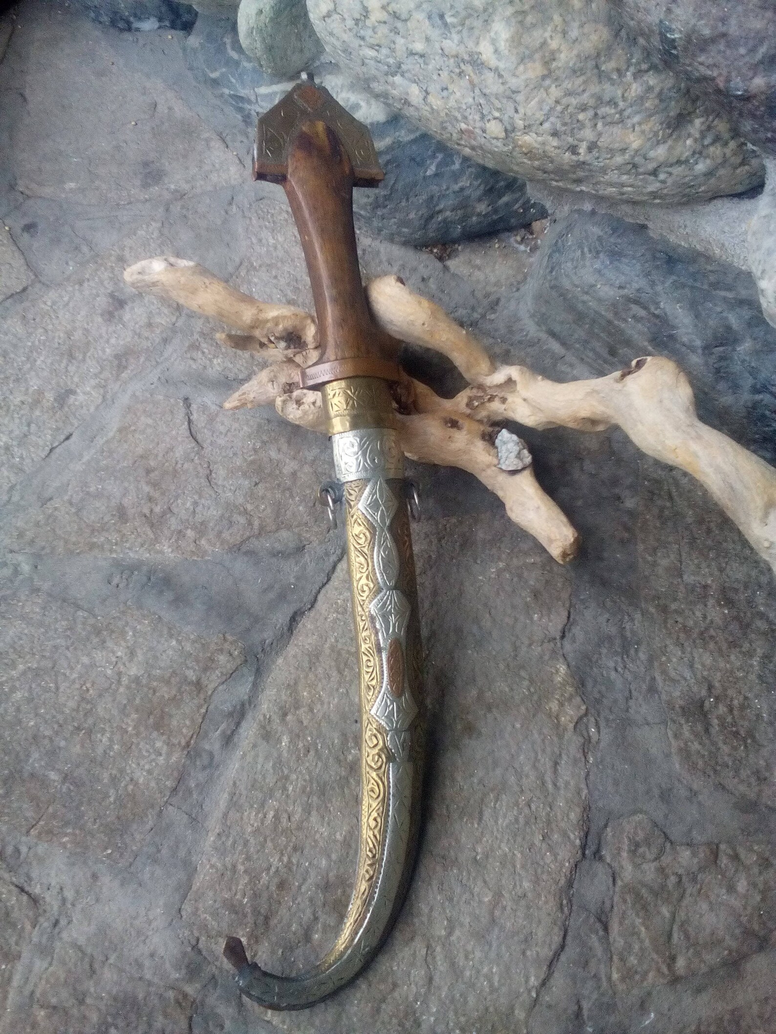 Arabic Knife arabic Innkeeper Old Knife Silver Plated Etsy