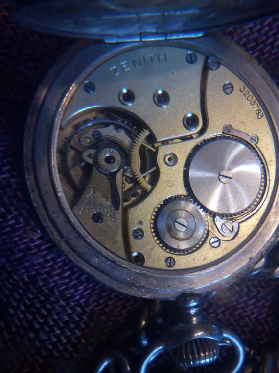 Antique pocket watch -ZENITH Grand Prix 1900 -Old… - image 8