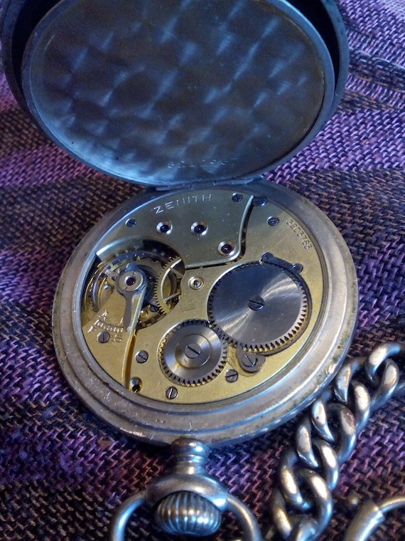 Antique pocket watch -ZENITH Grand Prix 1900 -Old… - image 9