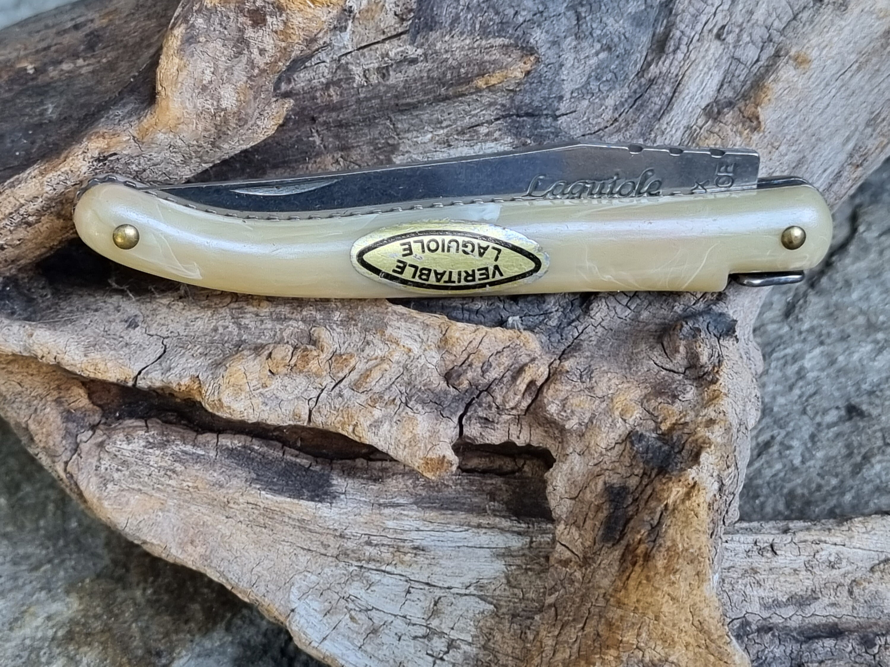 Vintage Pocket Knife From France Laguiole Little Knife Etsy