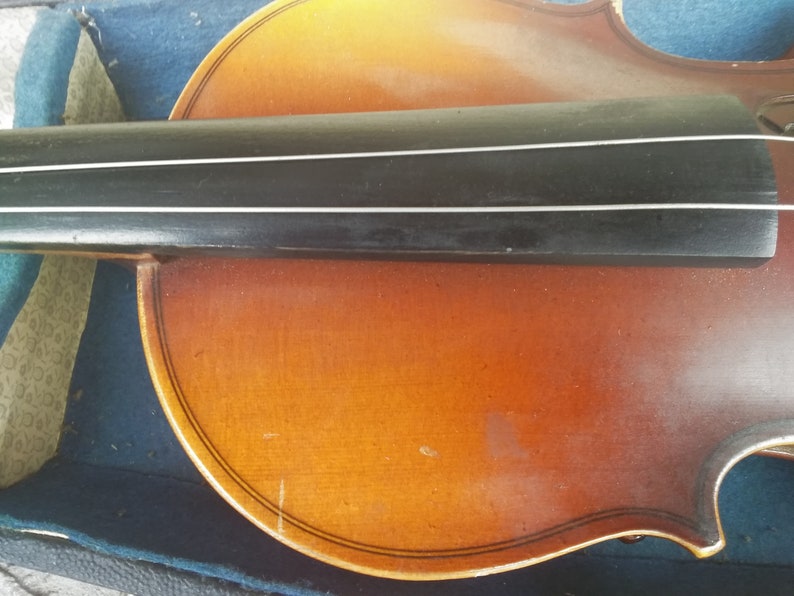 Old Violin Vintage Original Violin Made in Konig 1958 Musical
