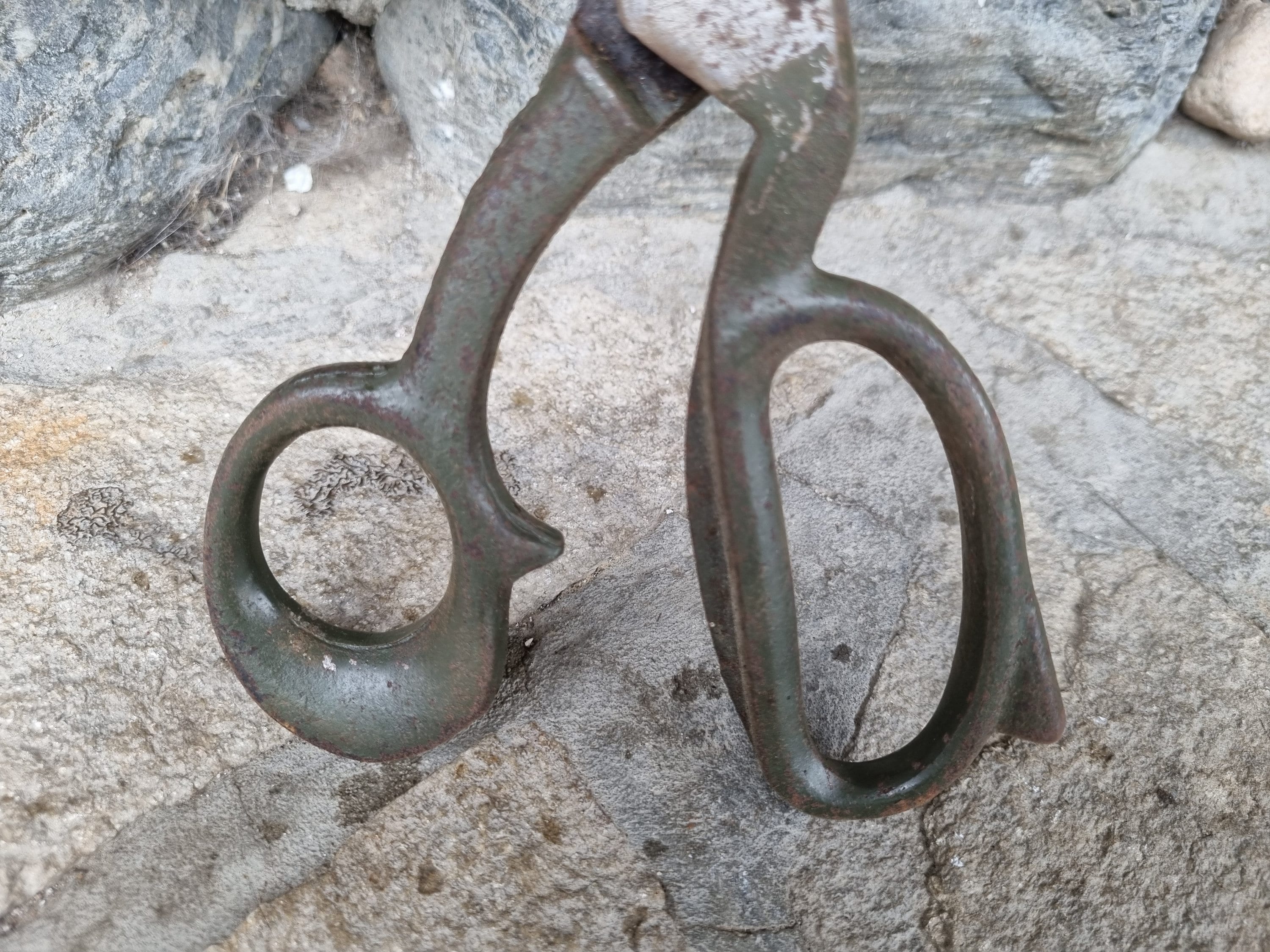 Antique Large Scissors Huge Scissors for Cutting a Etsy