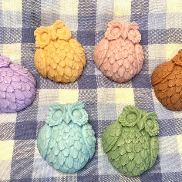 Promotion: Owl Soap - Baby Shower Soap - Bridal Shower - Birthday - Wedding - Party Favors - Decoration Party