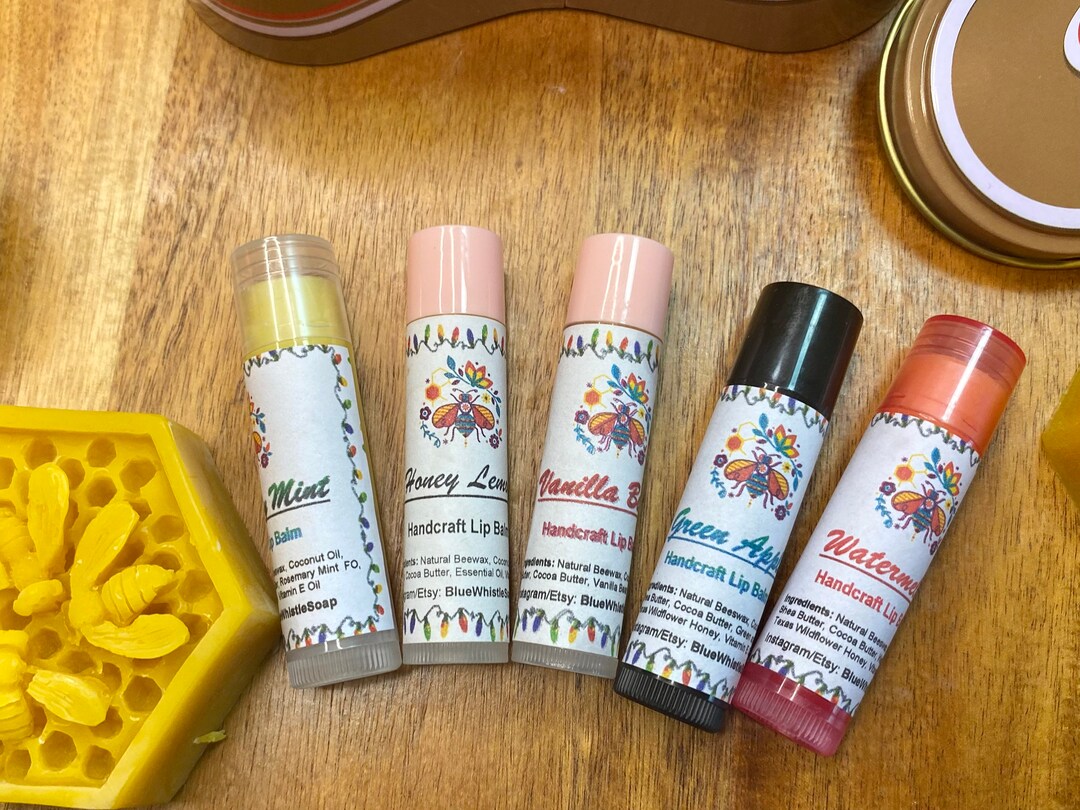 Organic Lip Balm All Natural Shea Butter Lip Balm Cocoa Butter Lip Balm