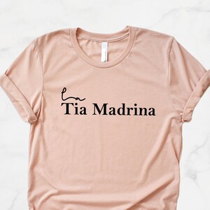 La Tia Mas Chingona La Tia Madrina Shirt Gift for Tia Gift for Madrina Gift for aunt Gift for godmother Godmother Proposal First Communion