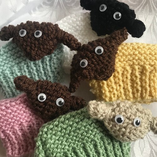 DK Knitting Pattern Easy to Make Easter Lamb Chocolate Creme Etsy UK