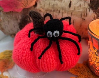 ちっちゃなクモの編み図 - 初心者向け - ハロウィン編み図 - クモの