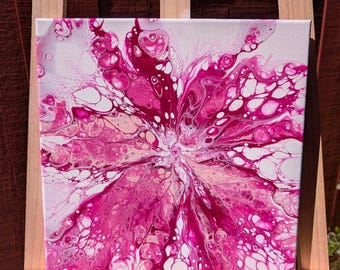 Handmade Acrylic Painting Abstract Canvas Art 12×12