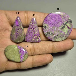 AAA Quality Stichtite Cabochon, Natural Stichtite Gemstone, Stichtite Stone For Use Jewelry, Wholesale Price Stichtite Cabochon, # 272