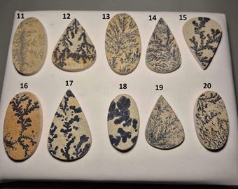 Attractive Psilomelane Dendrite Gemstone, Natural Psilomelane Dendrite Cabochon, Psilomelane Dendrite Stone Use Jewelry, # 66
