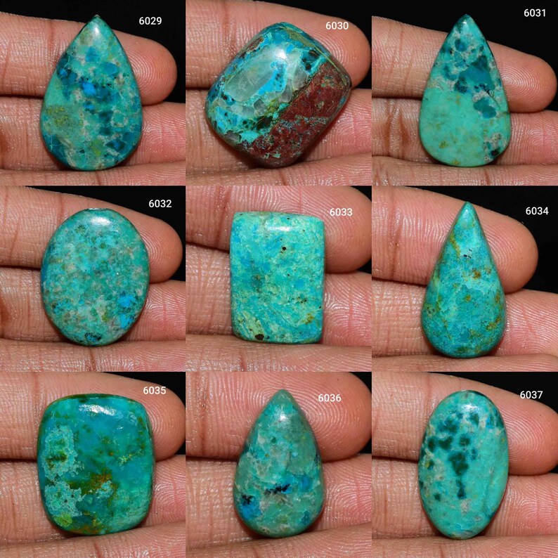 Loose Stone, Attractive Chrysocolla Gemstone Chrysocolla Jewelry Natural Chrysocolla cabochon Chrysocolla Multi Jewelry Making Stone