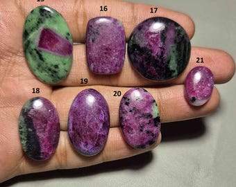 Awesome Ruby Zoisite Cabochon, 100%Natural Ruby Zoisite Gemstone, Ruby Zoisite Jewelry, Ruby Zoisite, In Low Price Ruby Zoisite # 204