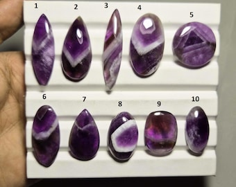 Excellent Designer African Amethyst Lace Cabochon Loose Gemstone For Making Jewelry Star Amethyst Gemstone Top Grade Quality  # 665