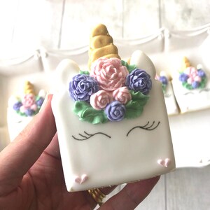 Unicorn Sugar Cookies: Birthday Party Favors, Royal Iced Biscuits