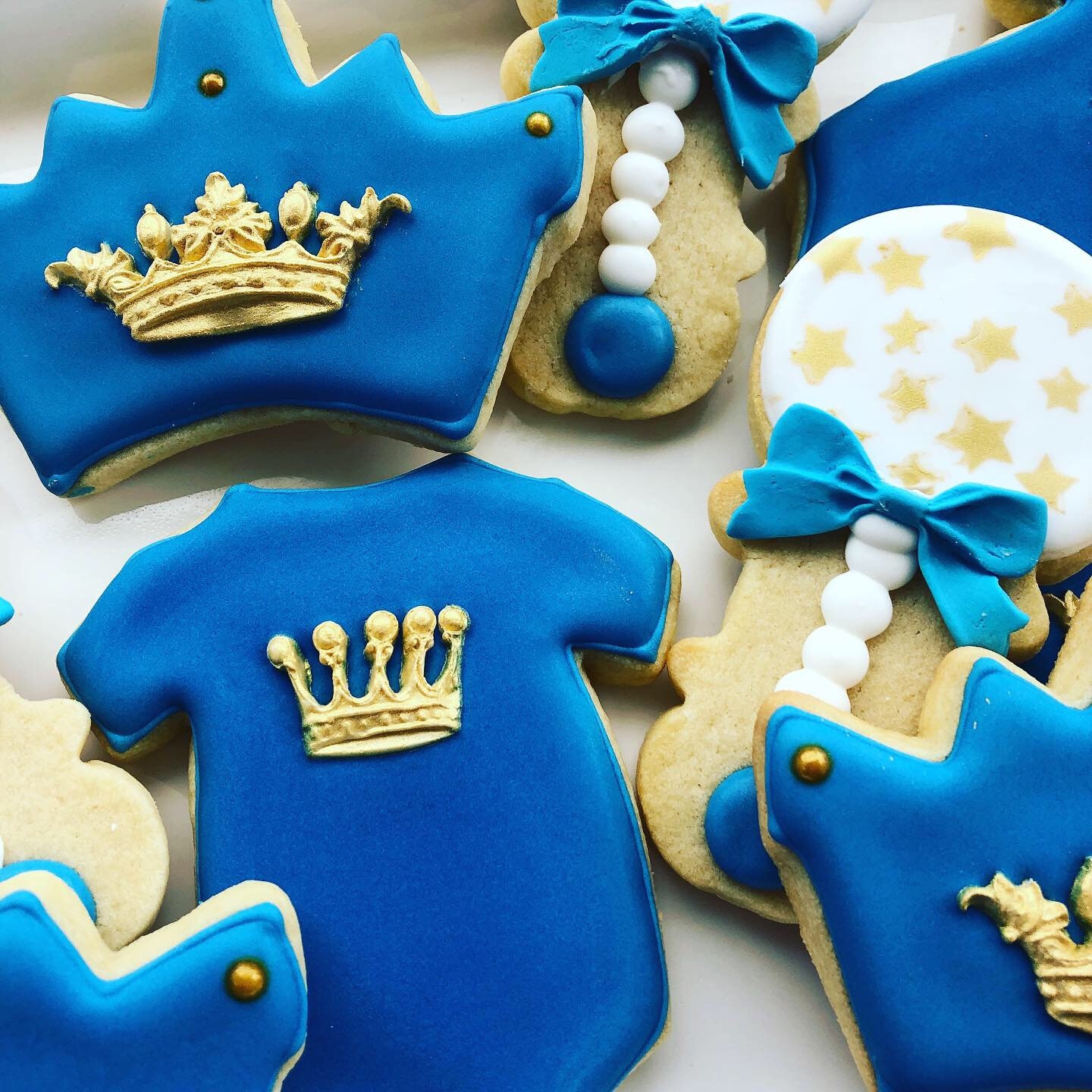 Baby Shower Biscuits Boy Cookies Its a Boy Decorated Etsy