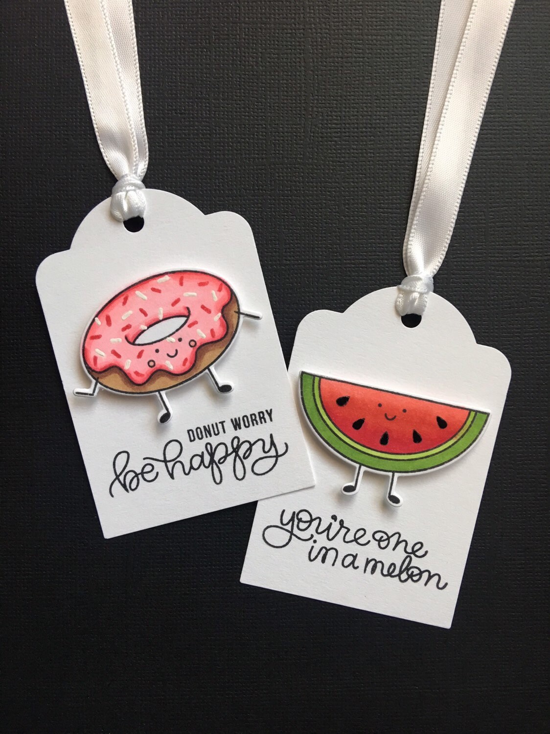 Gift Tags Funny Food set of 5 Etsy