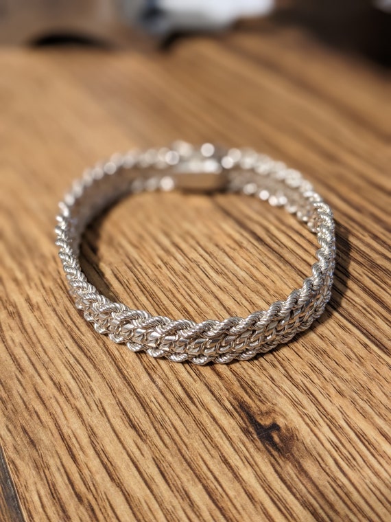 fancy bracelet women's sterling silver