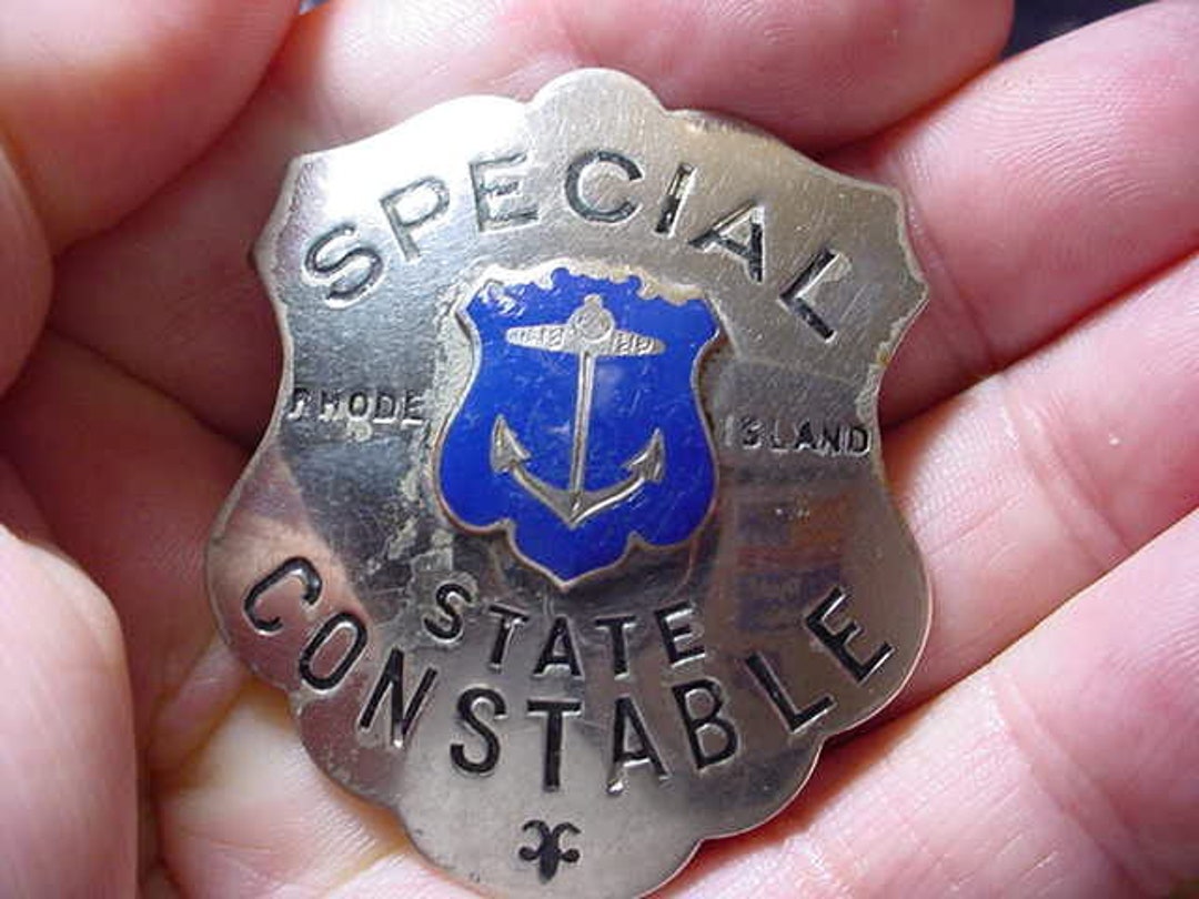 RHODE ISLAND CONSTABLE Badge Etsy