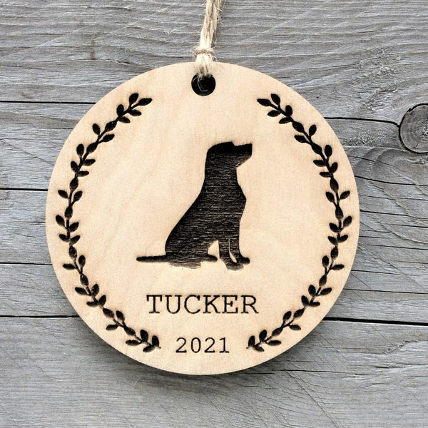 Labrador Retriever Ornament, Personalized Lab Gifts, Custom Dog Christmas Ornament, Dog Memorial Gift