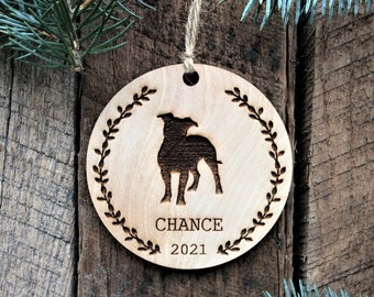 Bookmark - PERSONALIZED Pitbull Dog - Birch wood Bookmark - PERSONALIZED Pitbull Dog - Birch wood