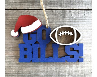 Buffalo Bills Christmas Ornament