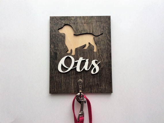 dachshund leash holder