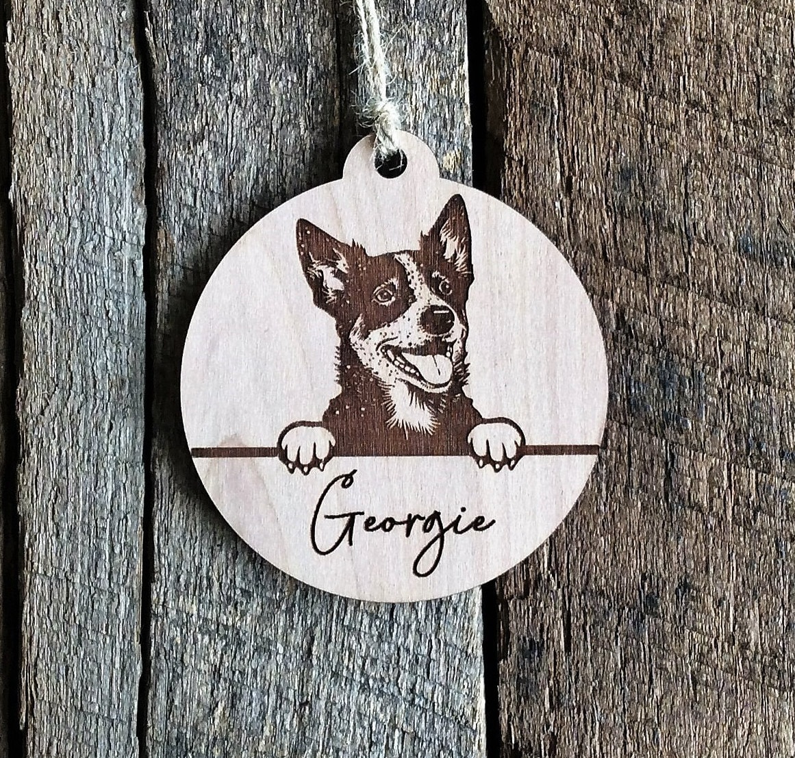 Bookmark - PERSONALIZED Corgi Dog - Birch wood Bookmark - PERSONALIZED Corgi Dog - Birch wood