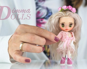 VENDU Ooak personnalisé Petite Blythe service de commission de poupée