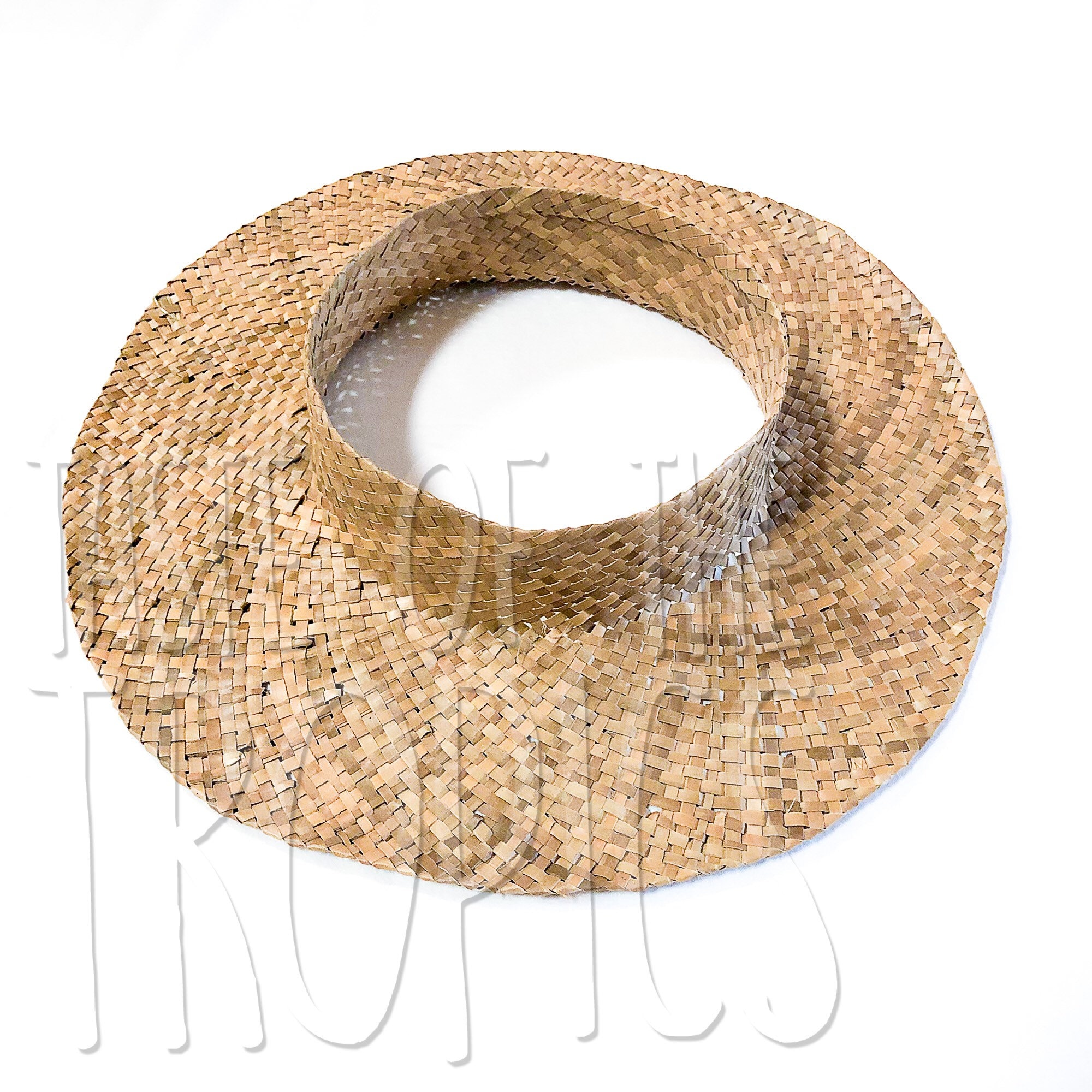 Monnalisa logo-embroidered woven hat - Neutrals