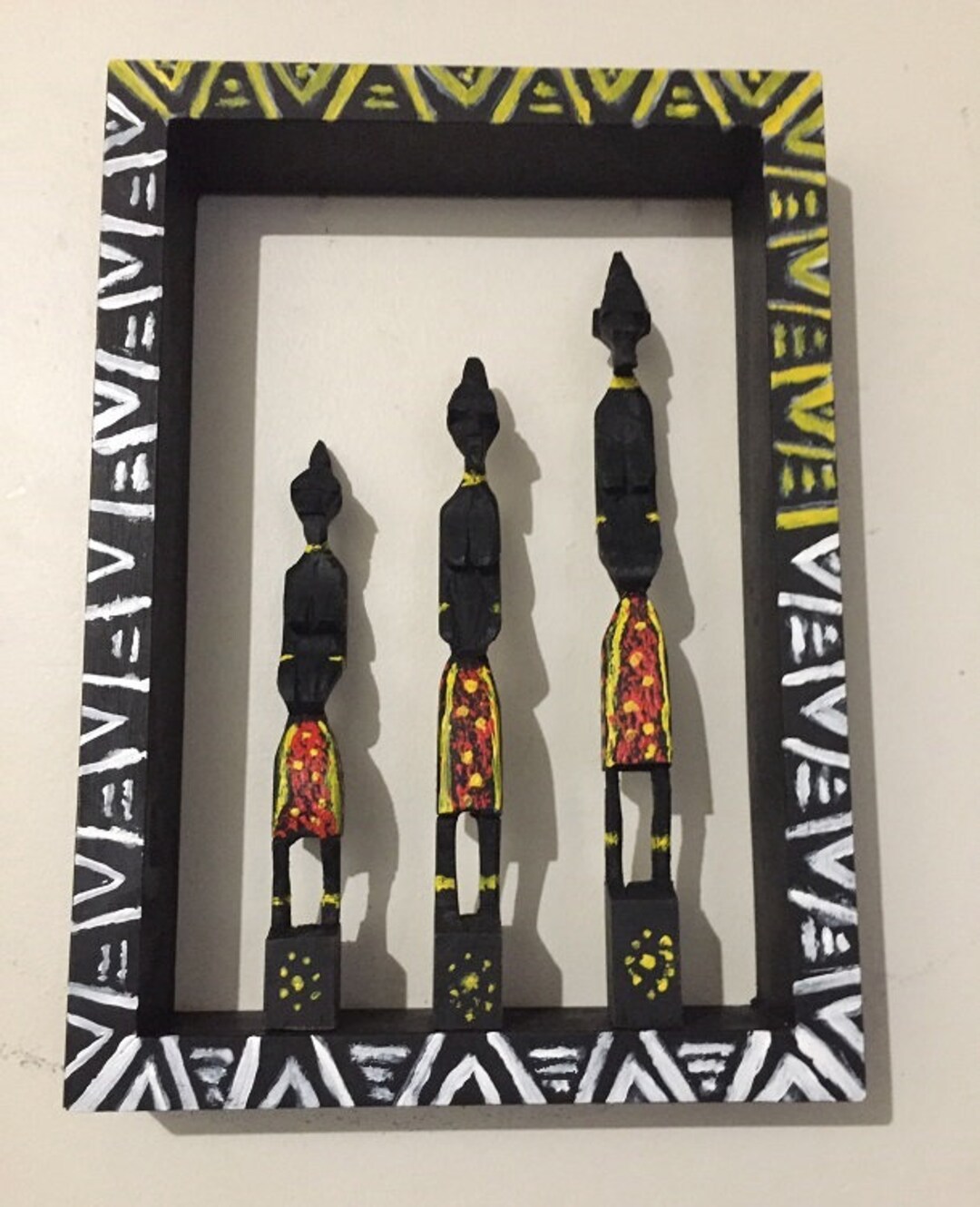 African Ladies Shadow Box - Etsy