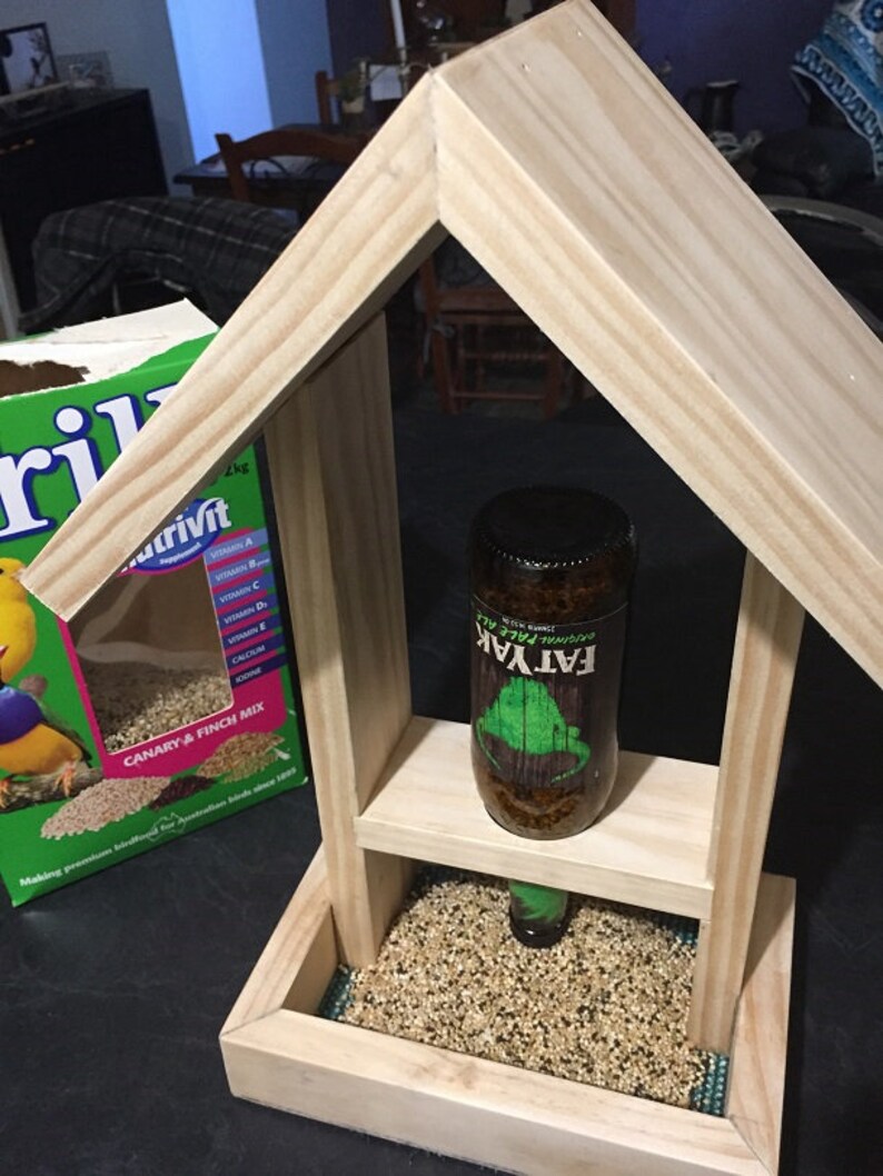 Wooden Bird Feeder Etsy Australia