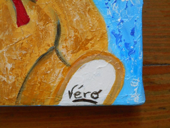 teddy acrylic paint