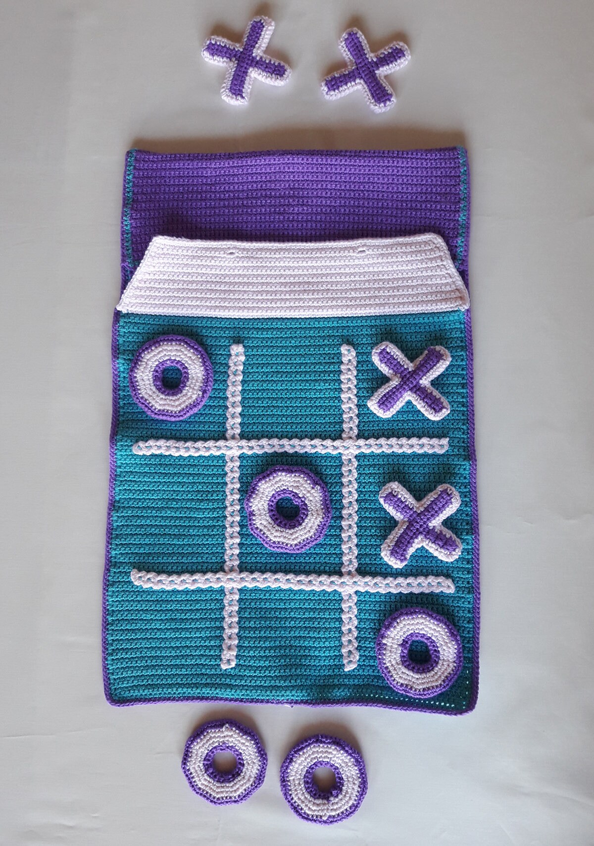 Tic tac toe to go?!, How To Crochet