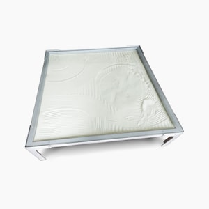 Vintage Italian La Palma Dune coffee table designed by Enzo Berti