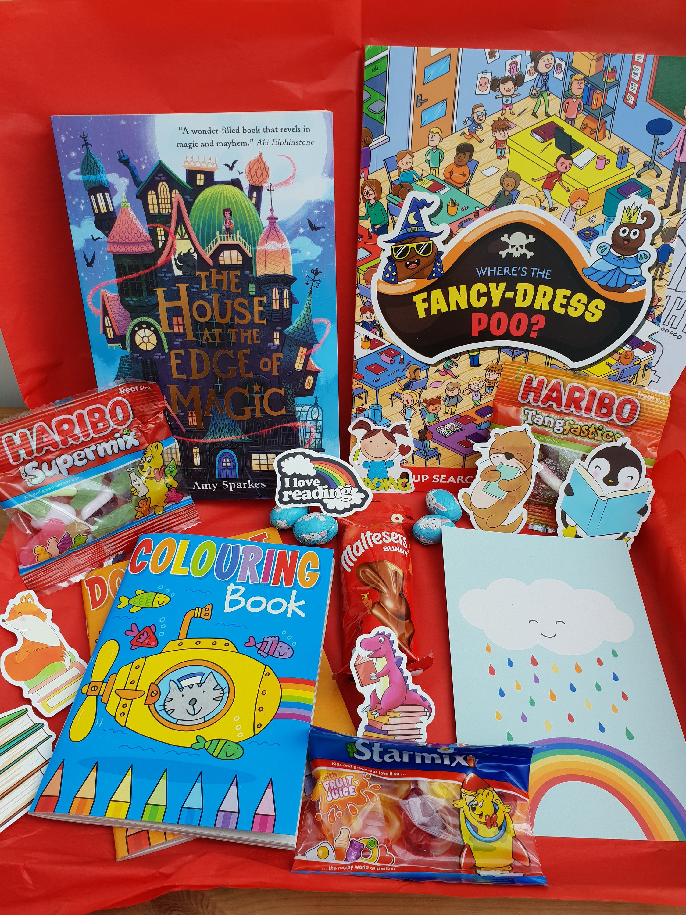 Childrens book box reading gift bookish gift box children Etsy