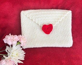 Custom Crochet Love Letter Kindle Sleeve/ Case