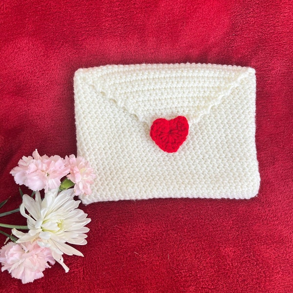 Custom Crochet Love Letter Kindle Sleeve/ Case