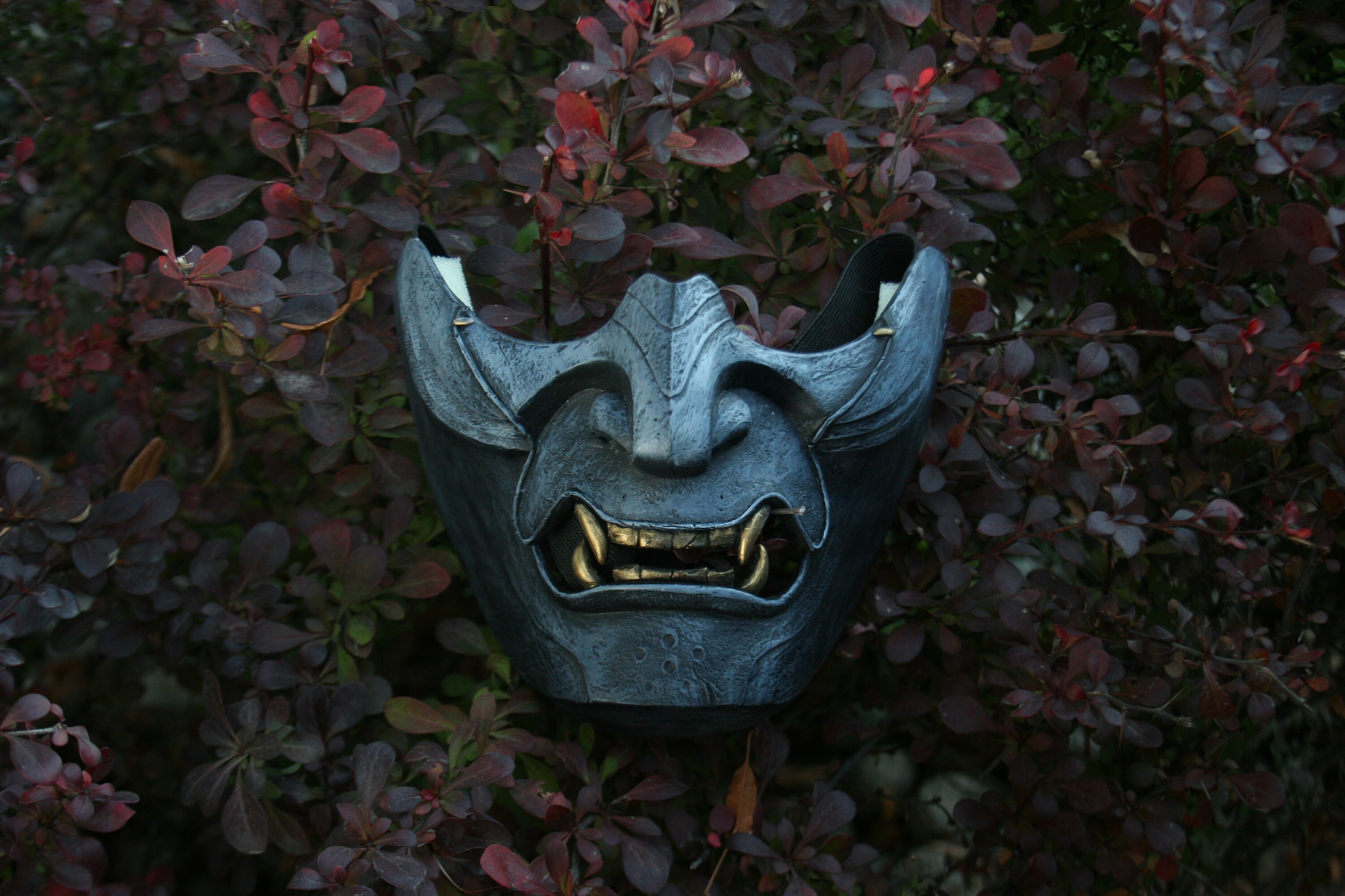 Ghost of Tsushima Jin Sakai Mask Inspired Wearable Cosplay Etsy
