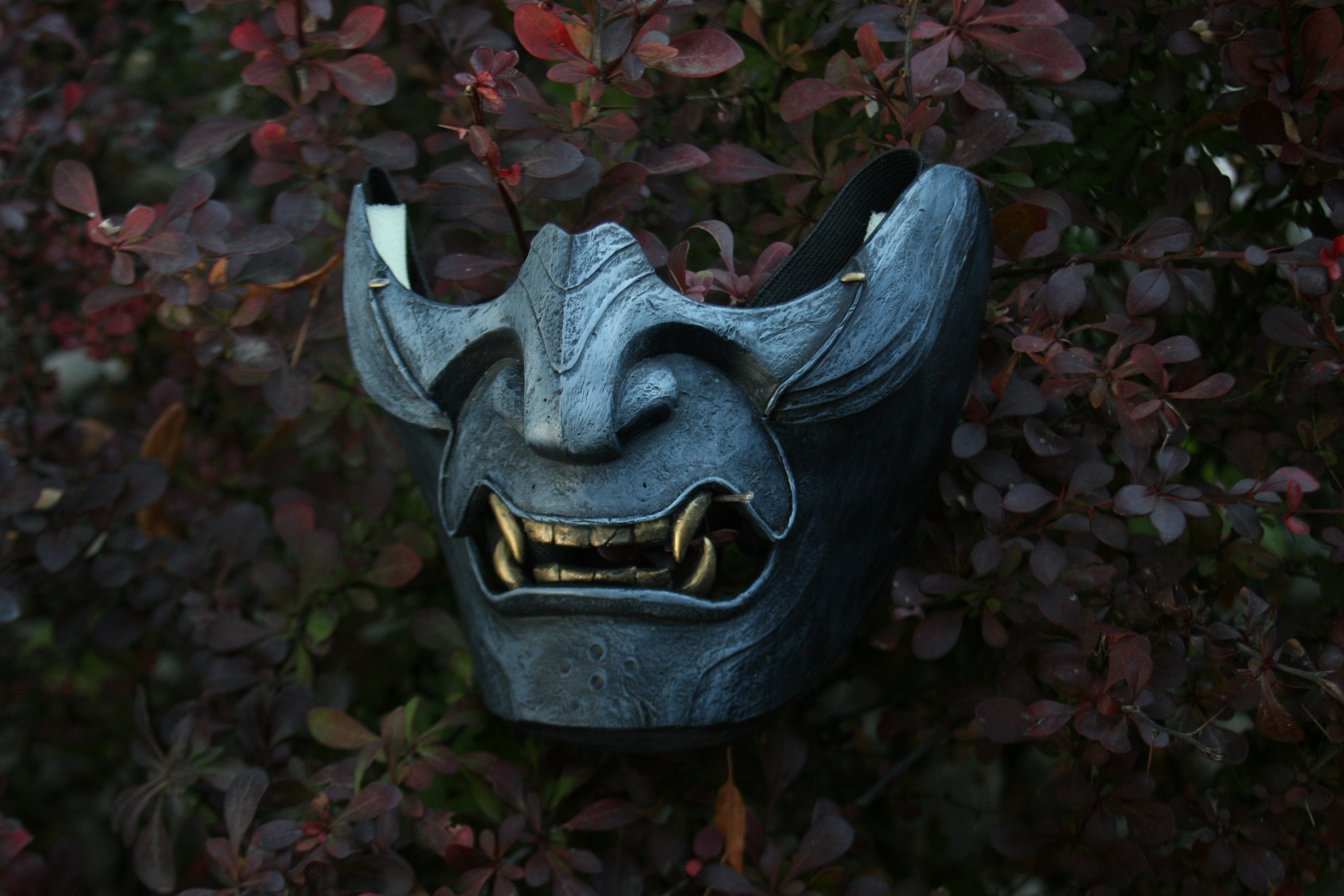 Ghost of Tsushima Jin Sakai Mask Inspired Wearable Cosplay Etsy