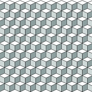3-D Squares version 2 Vectored Stencil